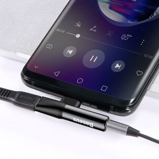 Адаптер Baseus L41 Type-C to 3.5mm Audio converter