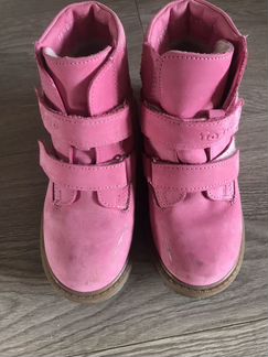 Ботинки для девочки демисезонные нубук