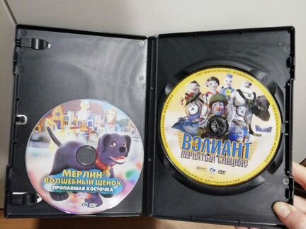 Комплект дисков с детскими мультфильмами