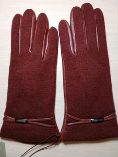 Перчатки eleganzza touch IS0150 bordo р. 6,5 и 7
