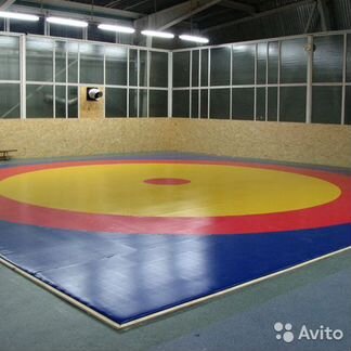 Борцовское покрытие 4*4 м, арб, рейка
