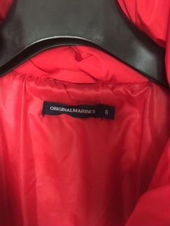 Пуховик оригинал маринс Original marines