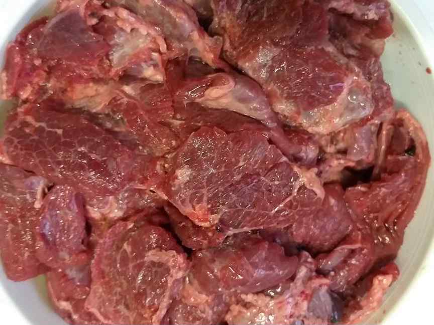 Как выглядит мясо собаки
