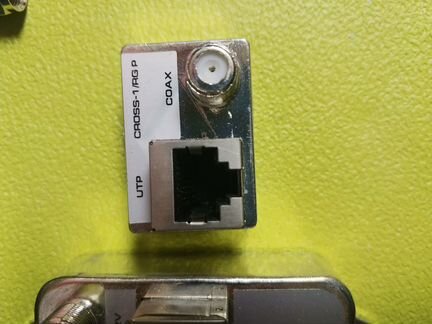 Coax to ethernet  коаксиальный - UTP- ip камера