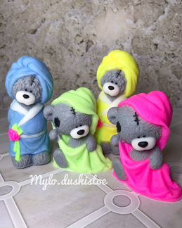 Мыло ручной работы «Мишка Тедди»