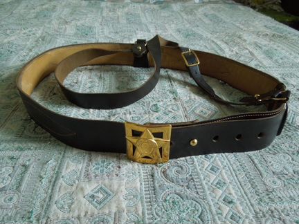 Ремень генеральский с портупеей обр.1968 года
