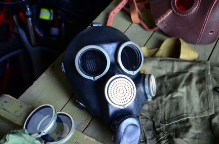 Новые с хранения противогазы гп-7, полный комплект