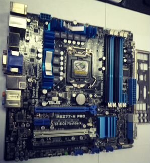 Материнская плата asus P8Z77-M PRO LGA 1155 сокет