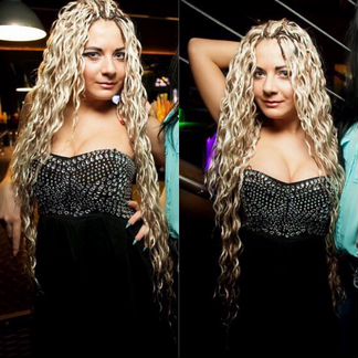 Красивое нарядное черное платье в стразах