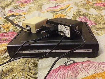 Wi-fi роутер D-link DSL-2640U