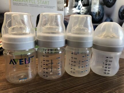 Бутылочки avent nuk pigeon накладки на соски для к