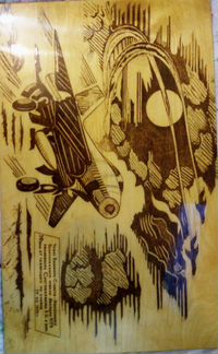 Панно деревянное СССР