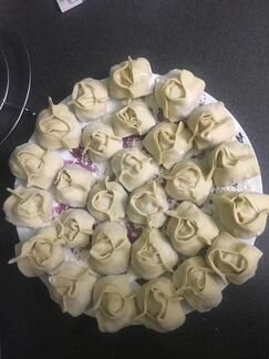 Пельмени и манты, торт медовик
