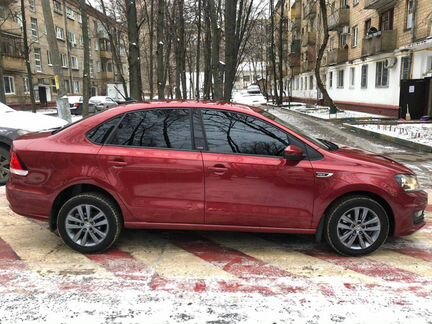 Volkswagen Polo 1.6 AT, 2017, 96 000 км