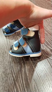 Ботинки-сандали ортопедические. Размер 18