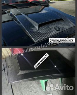 Brabus карбон накладка на капот Mercedes G-class