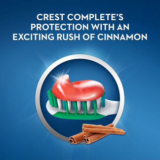 Зубная паста Crest Complete Cinnamon Корица 170г