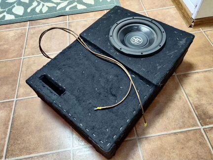 Сабвуфер DLS OA10D в самодельном коробе