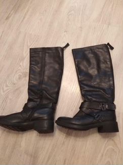 Сапоги натуральная кожа