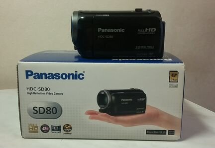 Видеокамера Panasonic HDC-SD80