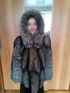 Шуба из чернобурки