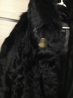Шуба козлёнка (чёрного горного)