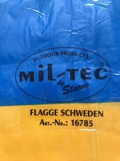 Флаг Швеции. Размер 150х90