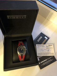 Часы женские Pirelli P Zero Tempo красные