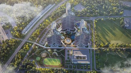 Квартира-студия, 70.4 м², 20/39 эт.