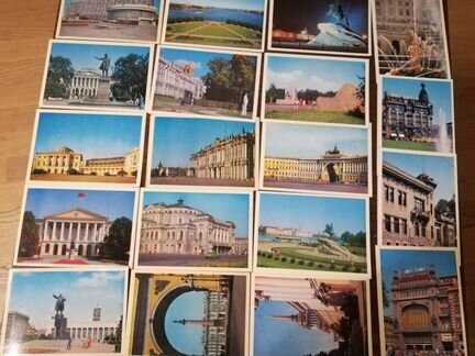 Наборы открыток Города СССР 1955-1989