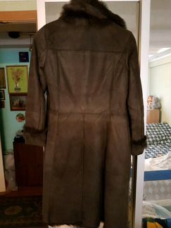 Дублёнку из натурального меха ягненка