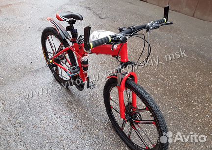 Велосипед на литых дисках