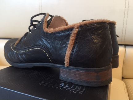 Ботинки женские кожаные