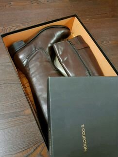 Сапоги зимние Tj collection. Нат.кожа