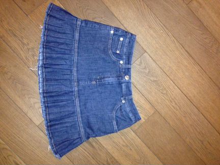 Джинсовая юбка Sisley