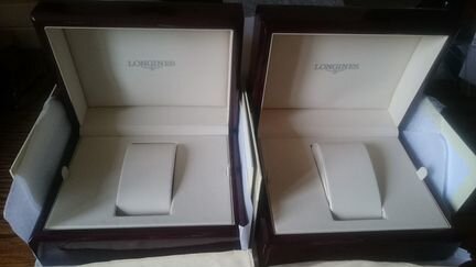 2 новые коробки для часов Logines