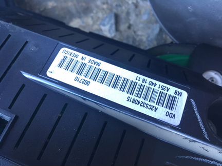 Mercedes W164 W251 X164 панель приборов ZGS