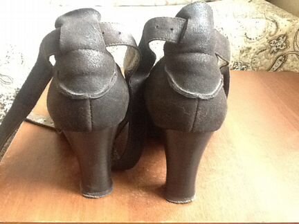 Туфли кожа коричневые