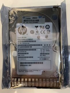 Жесткий диск HP 1.2TB SAS 10K SFF 2.5