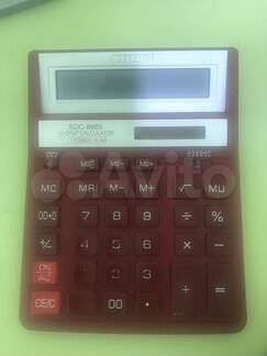 Калькулятор citizen SDC-888X