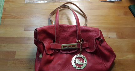 Сумка женская летняя (розовый мешок)