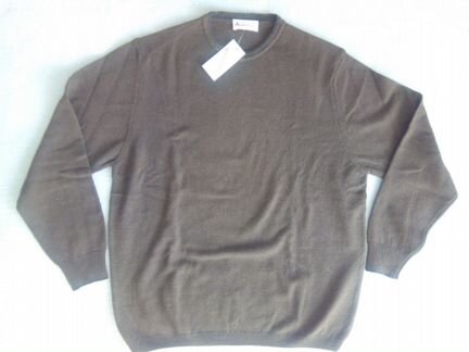 Джемпер Amaranto новый L коричневый