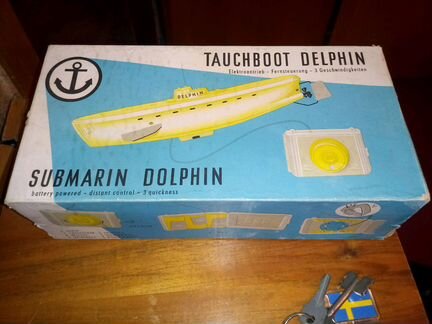 Электрическая подводная лодка «Дельфин». Винтаж