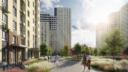 2-к квартира, 74.6 м², 17/23 эт.