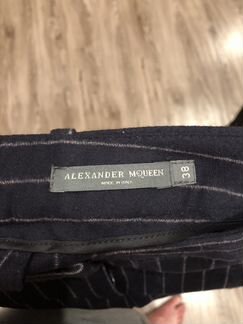 Женские шерстяные шорты Alexander McQueen (ориг)