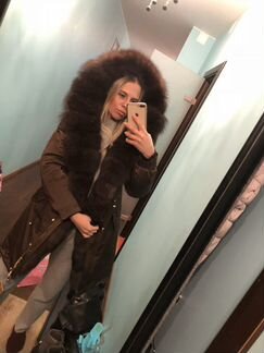 Парка с песцом (под соболя)