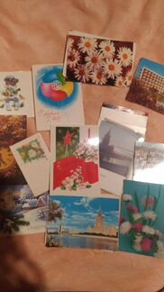 Открытки советские, наборы открыток СССР