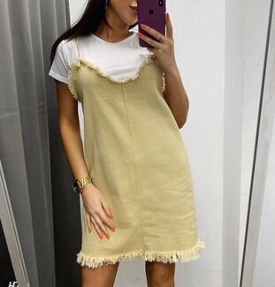 Платье джинсовое