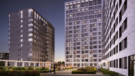 2-к апартаменты, 53.1 м², 13/15 эт.