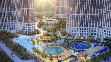 3-к квартира, 96 м², 12/39 эт.